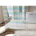 Âmbar de cristal de venda quente adornam contas cortina cristal de suspensão para decoração de casa Eco-friendly